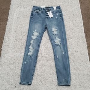 Judy Blue distressed skinny jeans
